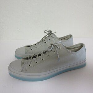 MOONSTAR Japanese Made Men's Canvas Low Top 11 NIB Gray Sneakers